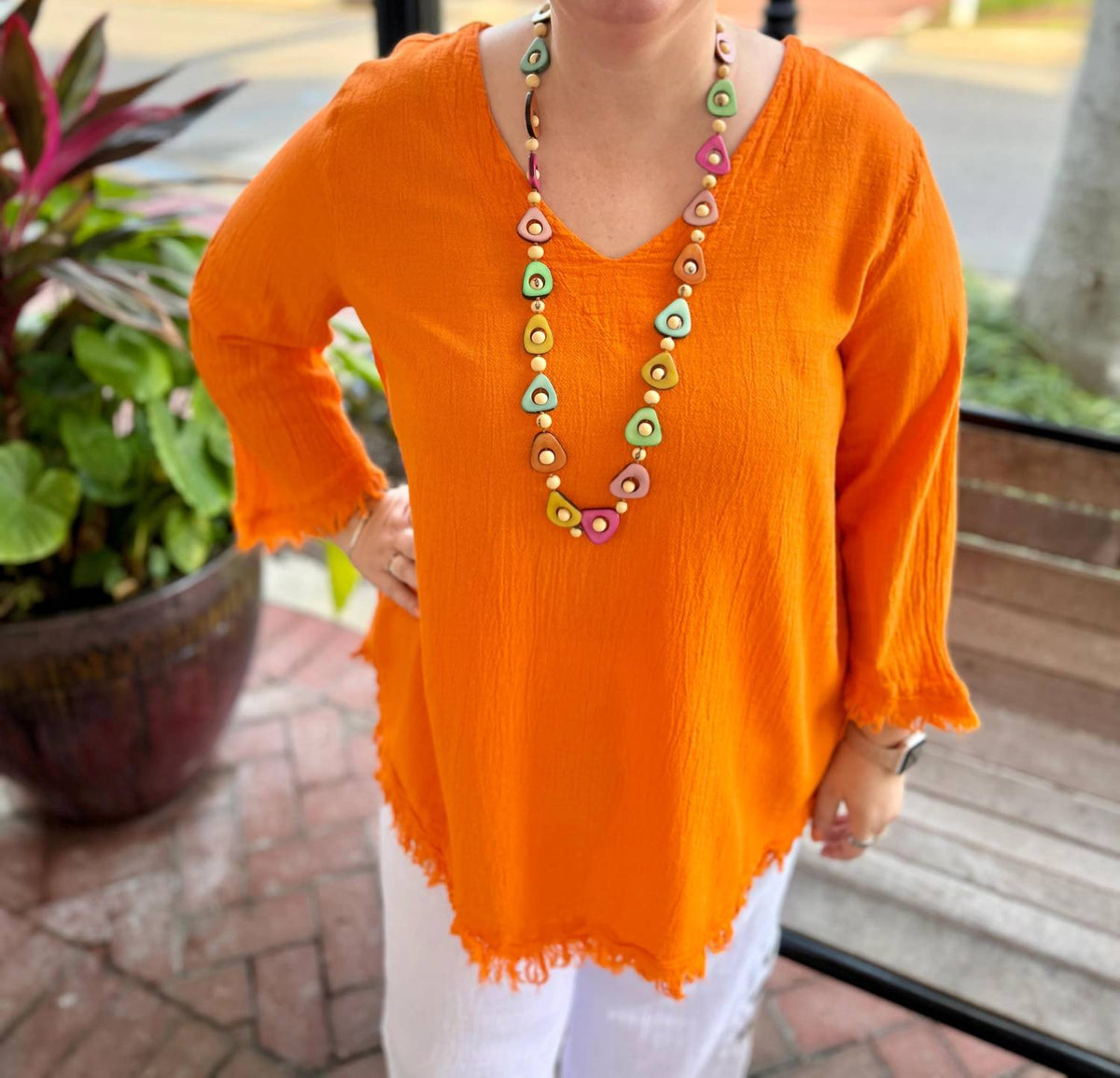 Palla Fringe Top