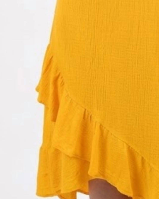 Tantalo Rufle Detail Dress