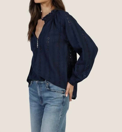 Talulah Eyelet Blouse