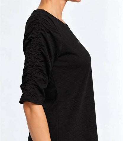 Isla Ruched Sleeve Top