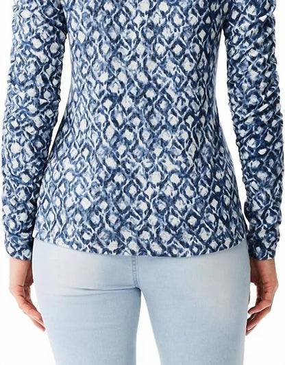 Lyra Overlock Stitching Tunic