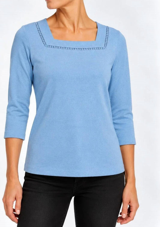 Rehoboth Square Neck Top