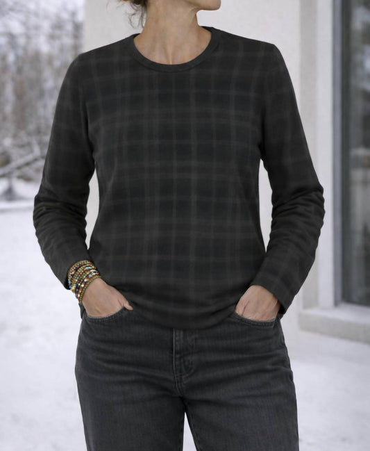 Rotheburg Plaid Long Sleeve Top