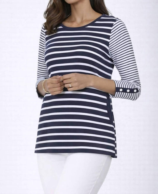 Vela Striped Top