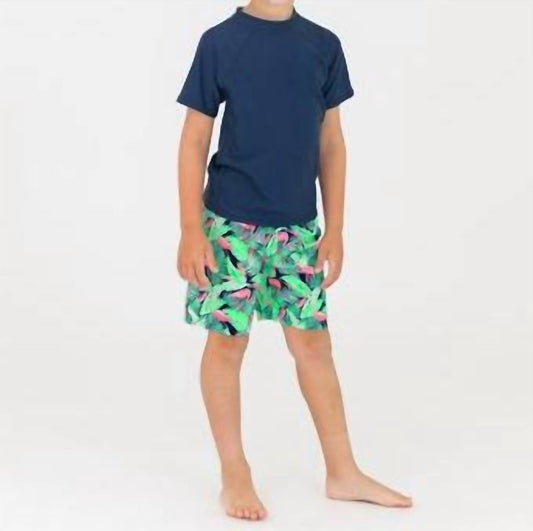Water-Repellent Swim Trunks