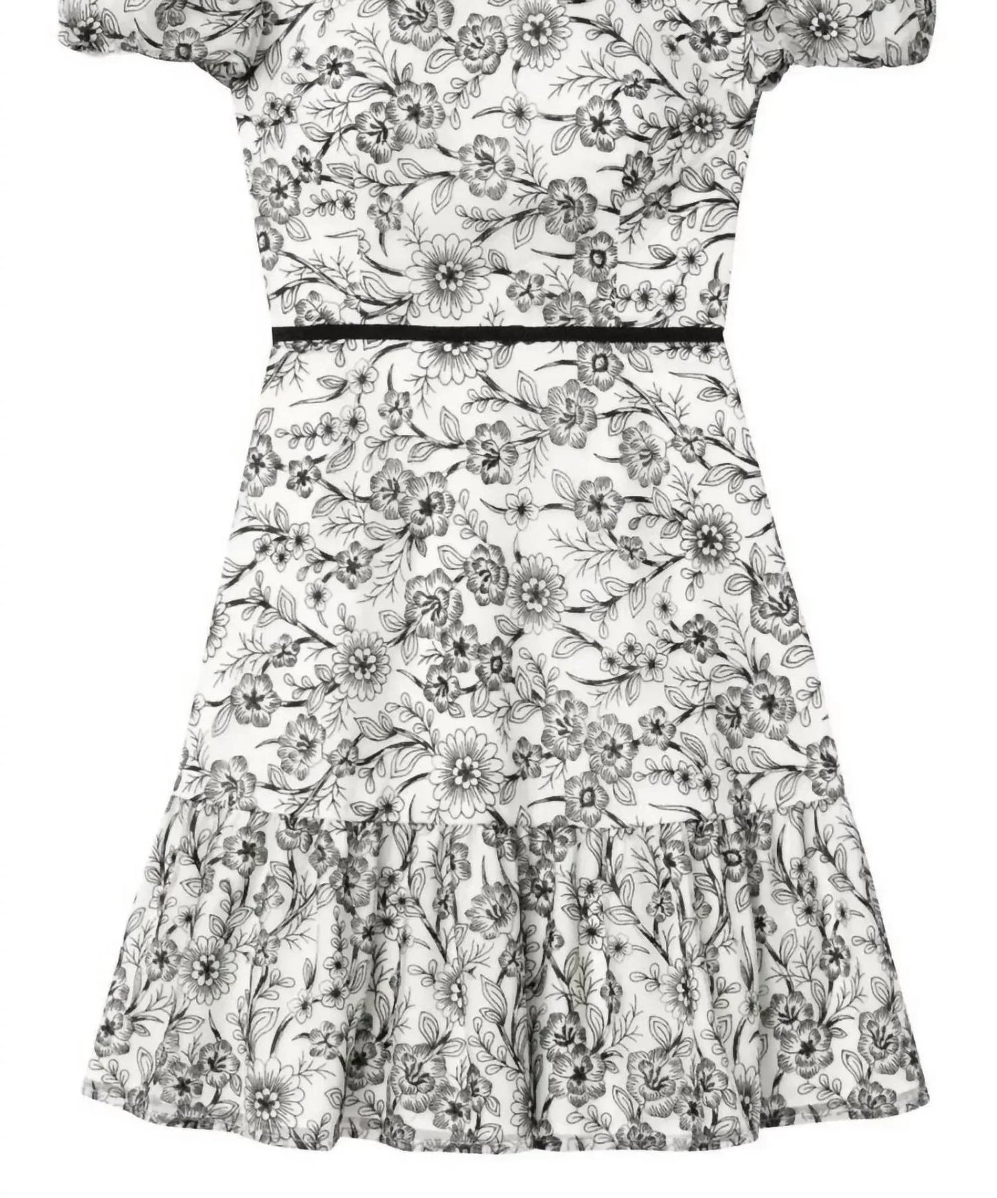 Gal Meets Glam - Viola Raffia Embroidery Mini Dress - Rack Hunt