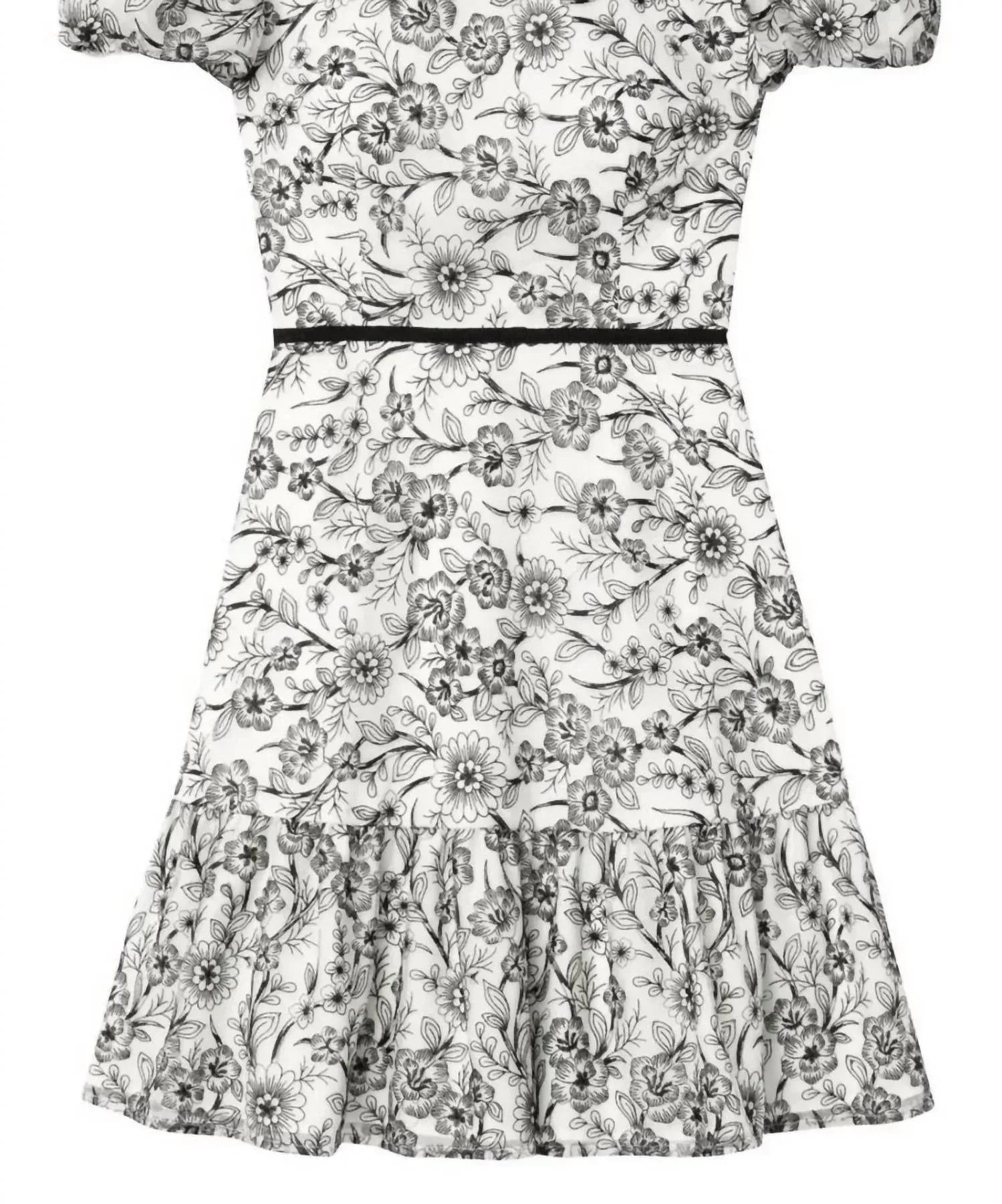Gal Meets Glam - Viola Raffia Embroidery Mini Dress - Rack Hunt