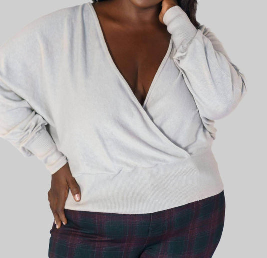 BITTE KAI RAND - MULLEIN COTTON WRAP SWEATER - Rack Hunt -