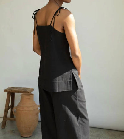 Toni May Cotton Linen Vest