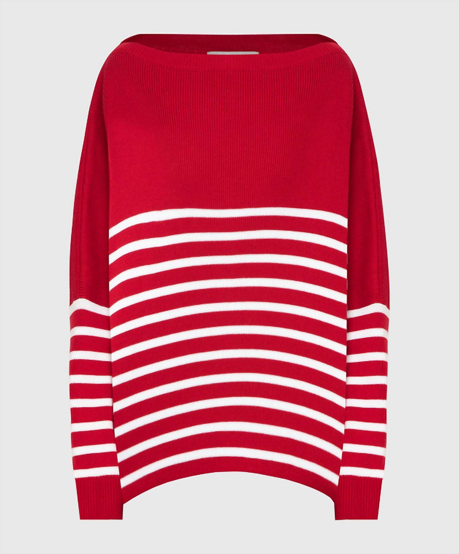 Valentino - Striped Jumper With Logo Pattern - Rack Hunt -