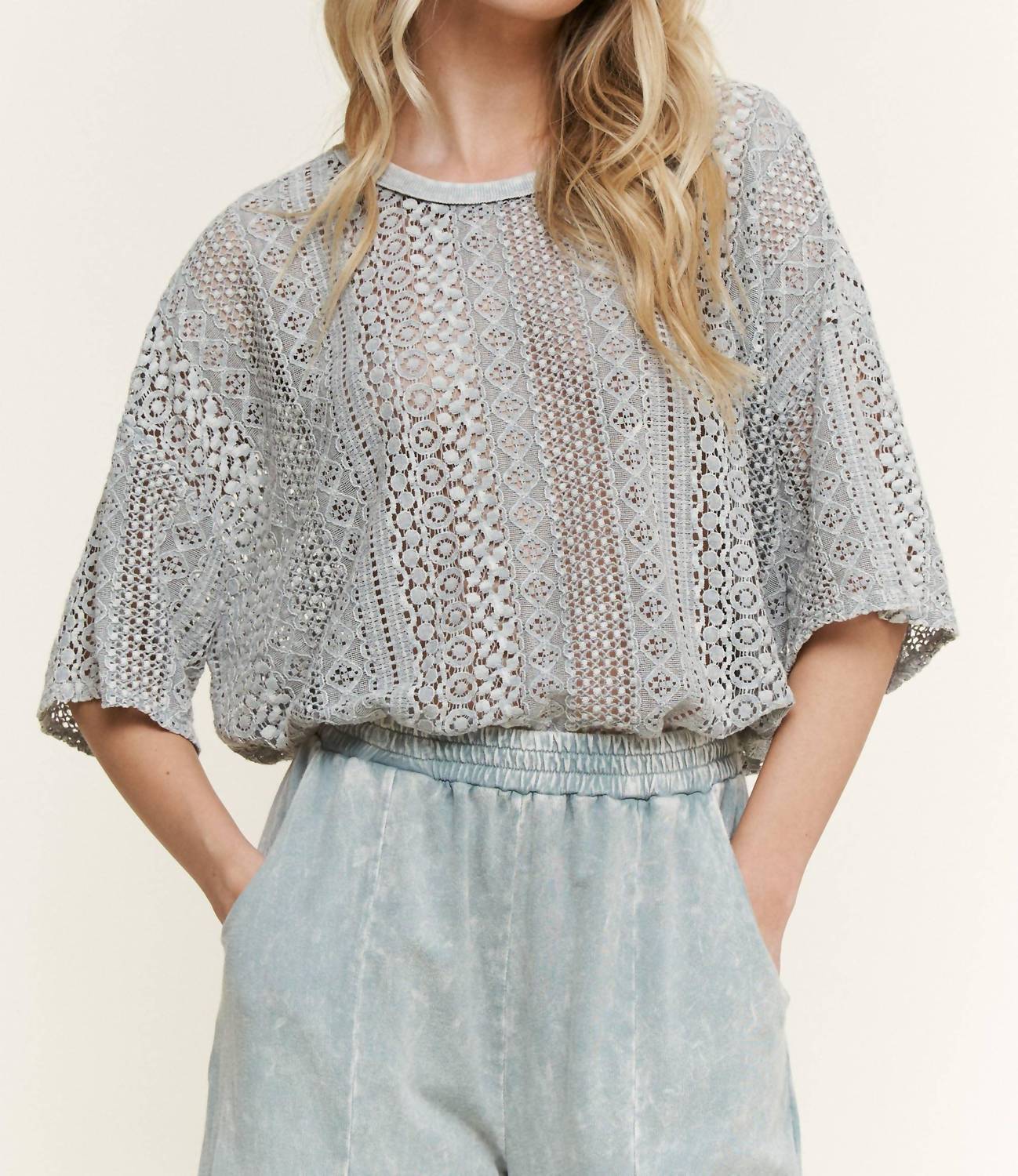 Lace Summer Blouse