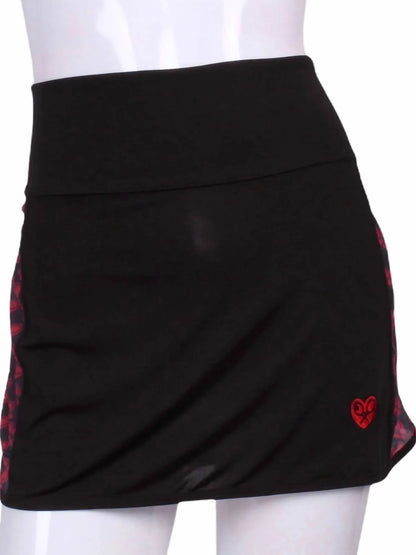 Love Love Tennis - Women's Straight Heart Mesh Skirt - Rack Hunt