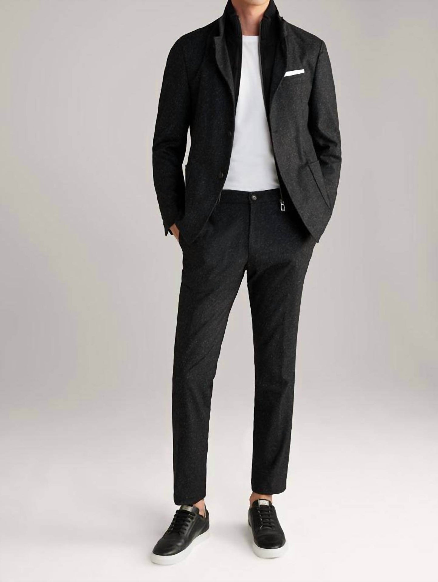 JOOP! - Hectar Wool & Silk Marled Field Coat - Rack Hunt