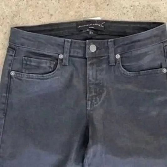 Los Angeles Denim Company - Victoria Wax Coated Skinny Jean - Rack Hunt