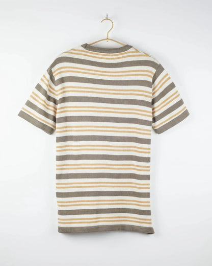 Umber & Ochre - Men's Azad Short Sleeve Pocket Flat Knit Tee - Rack Hunt
