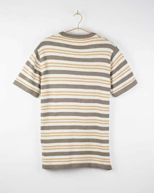 Umber & Ochre - Men's Azad Short Sleeve Pocket Flat Knit Tee - Rack Hunt -