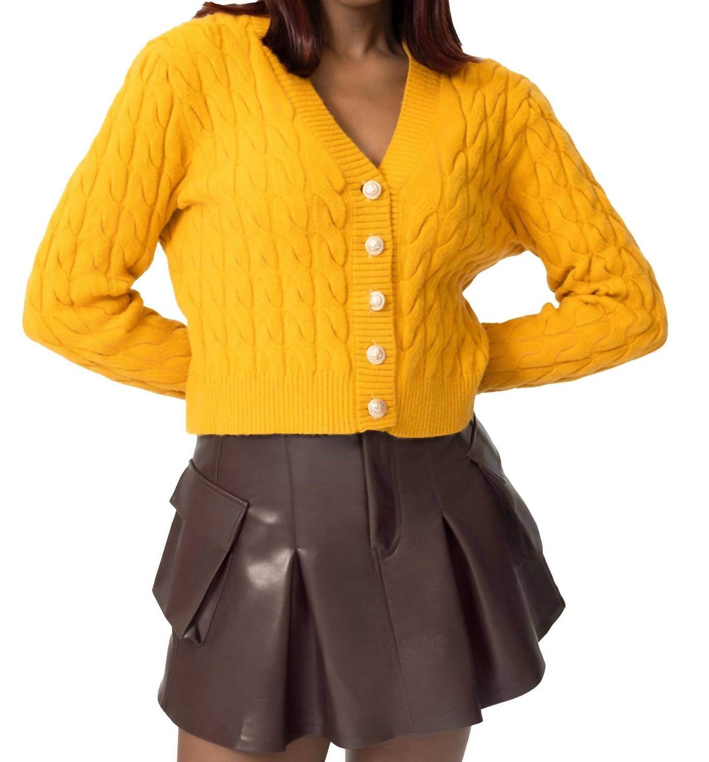 Area Stars - Bria V-neck Sweater - Rack Hunt