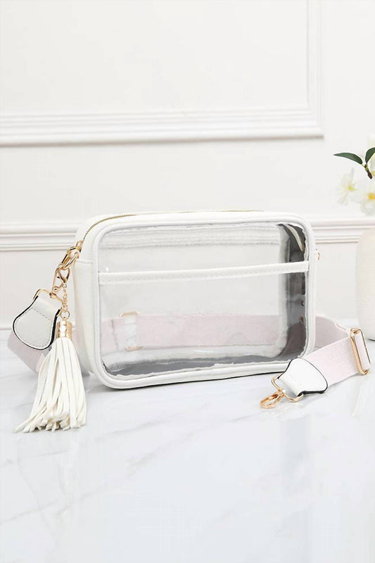 Women's Clear Crossbody Camera Bag