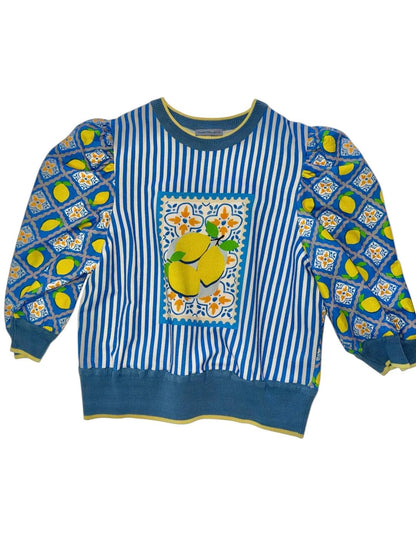 Women's Eloviya Printed Sweater Top