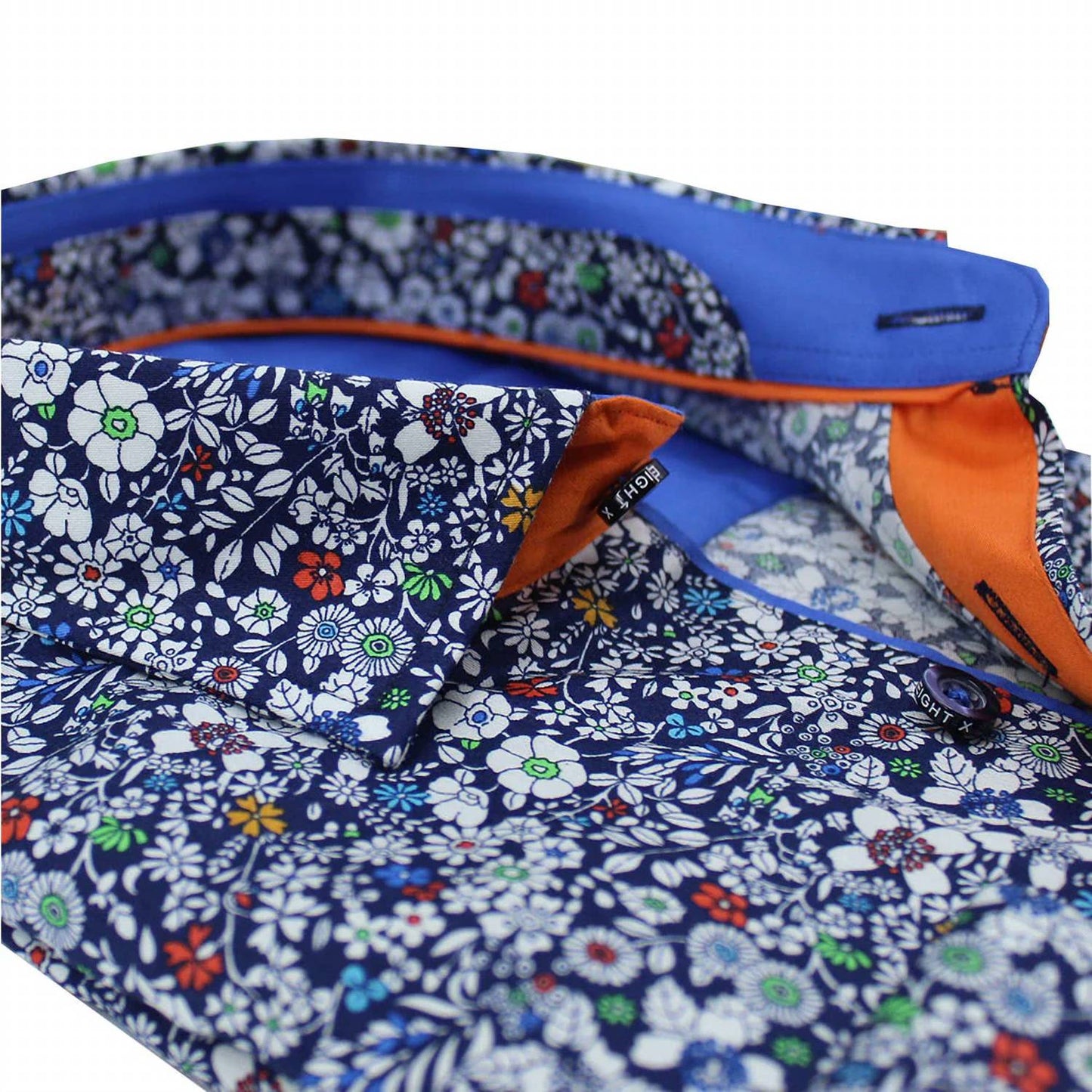Minimalist Multi Color Bloom Button Down Shirt