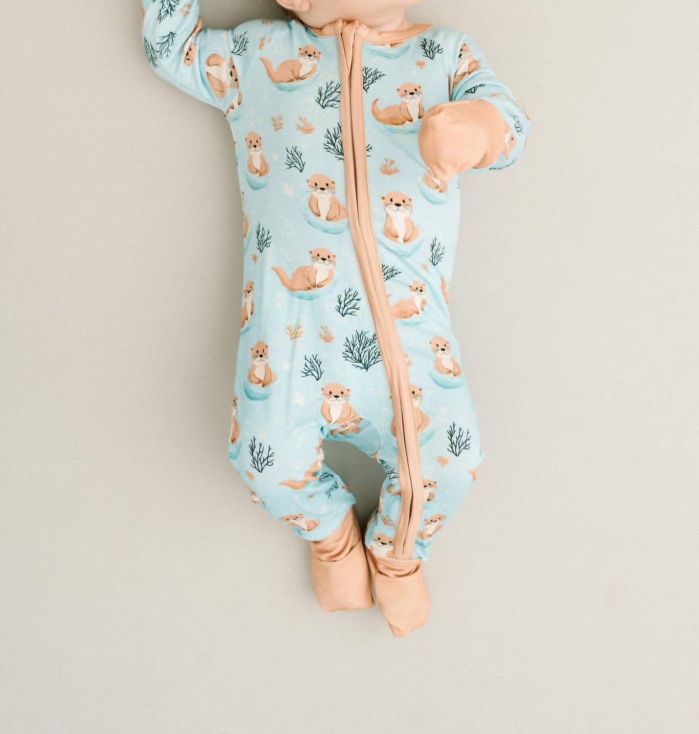 Kid's Otter Splash Bamboo Sleeper