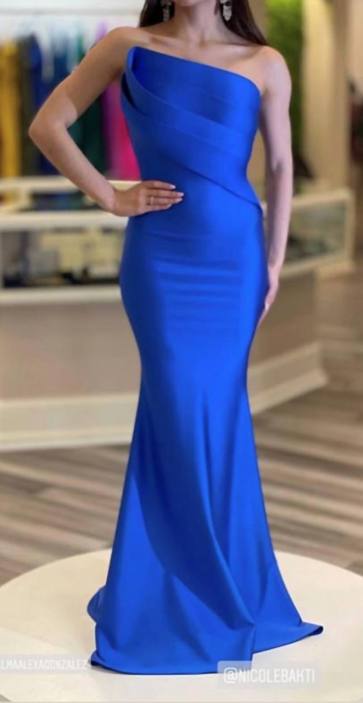 Strapless Maxi Dress