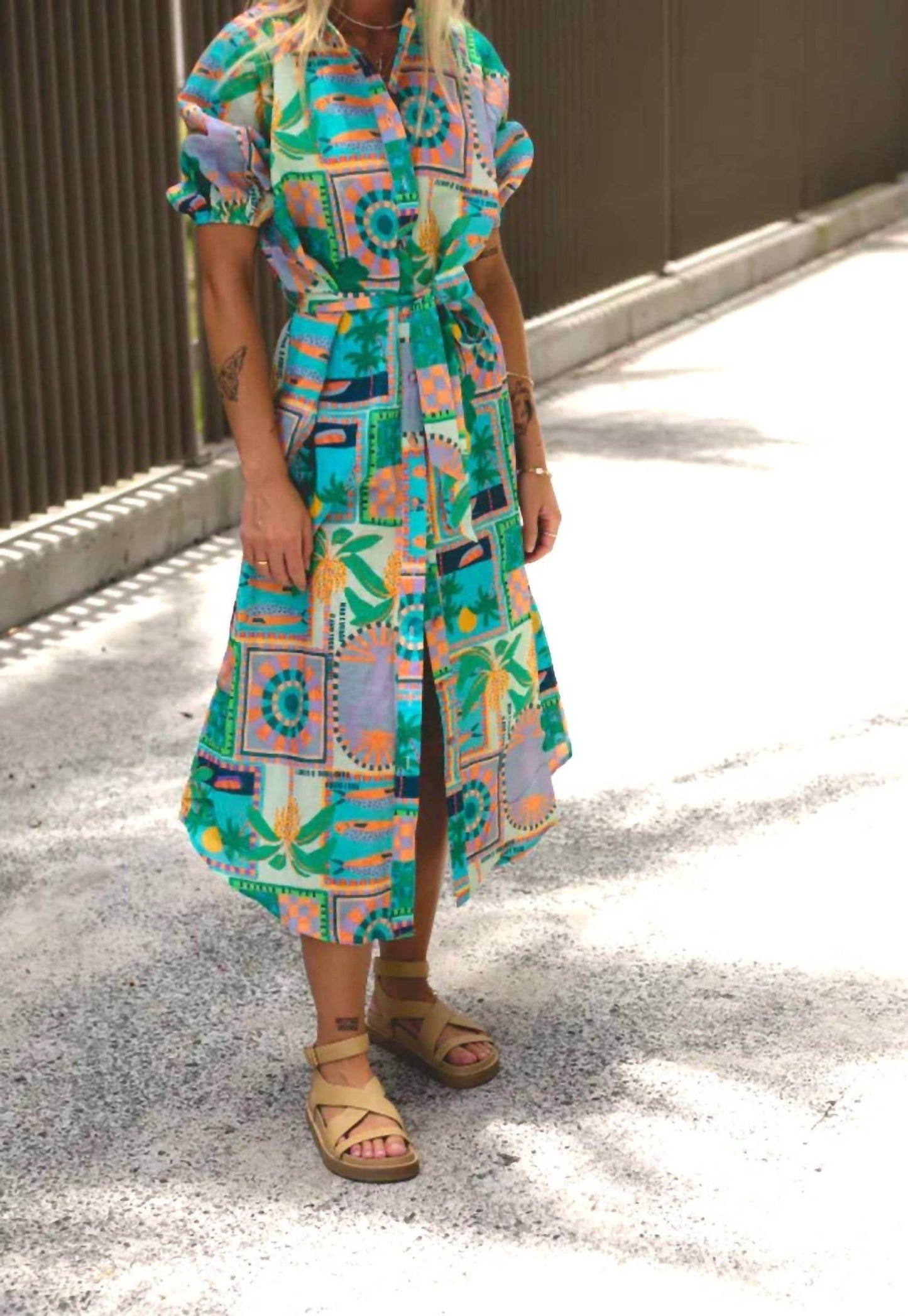 Walnut - Berlin Shirt Dress - Rack Hunt -