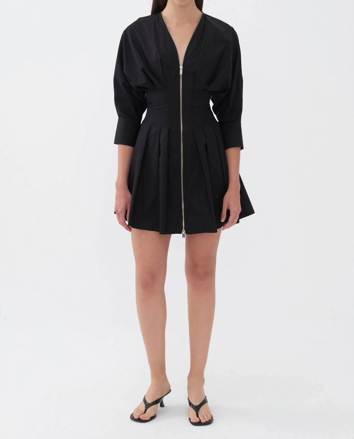 Eira Couture Zip Mini Dress