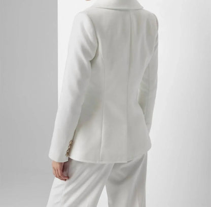 White House Black Market - Double-breasted Peacoat Blazer - Rack Hunt