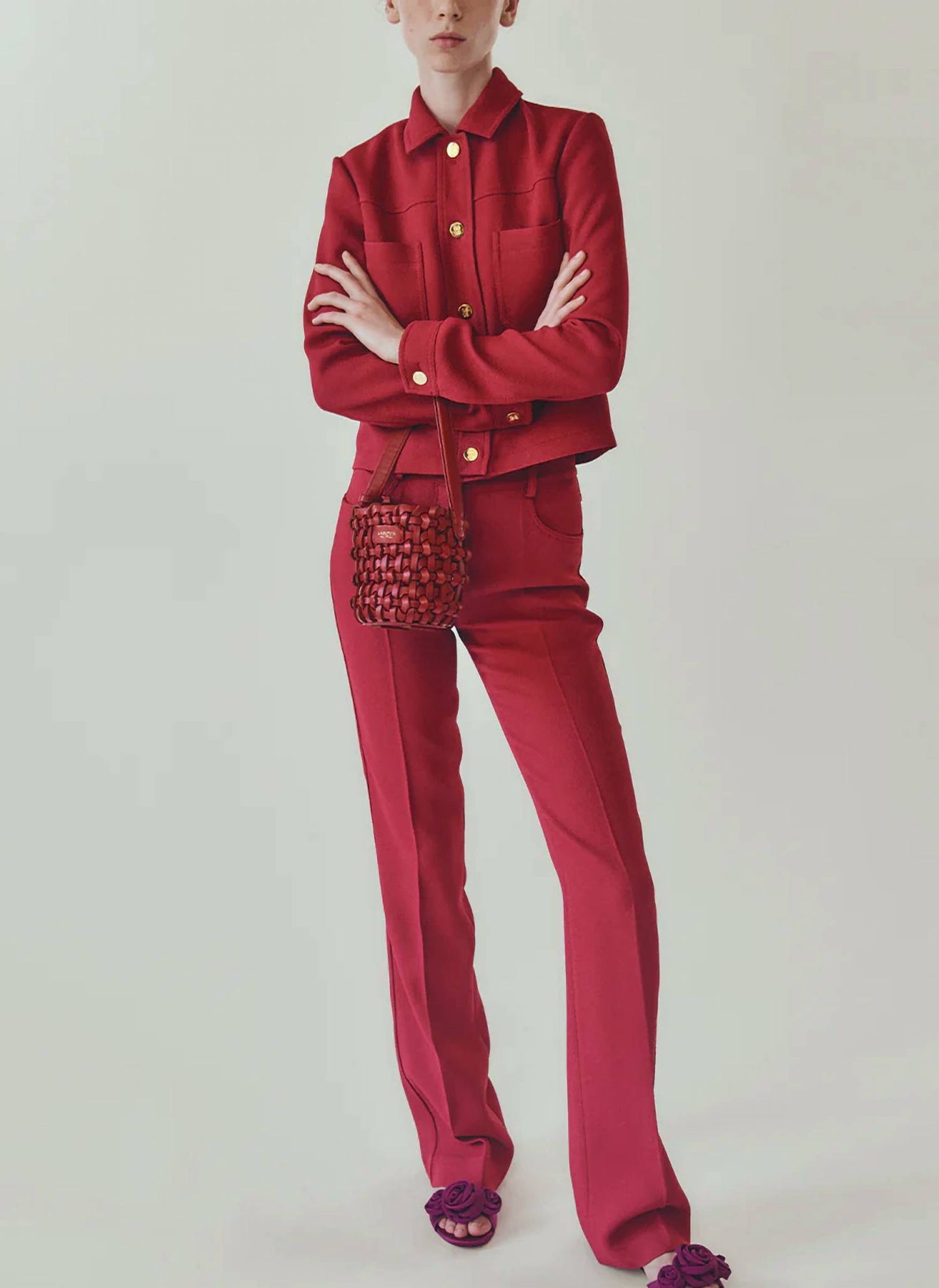 Lux Crepe Jacket