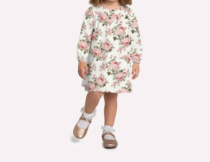 Floral Long Sleeve Dress