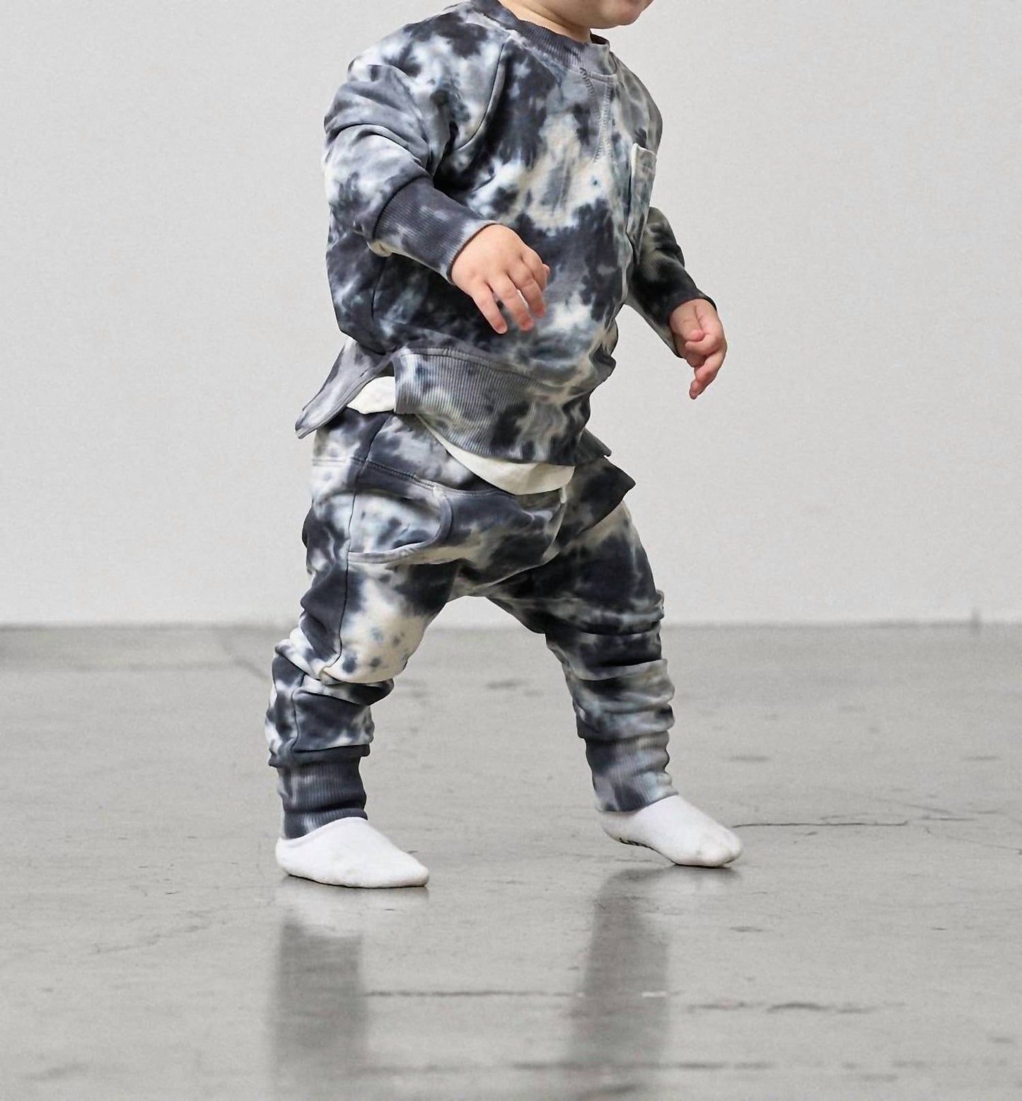 Kid's Marble Baby Pullover