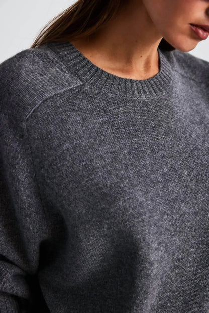 IN/ONE - Amara Cashmere Long Sleeve Crop Top - Rack Hunt