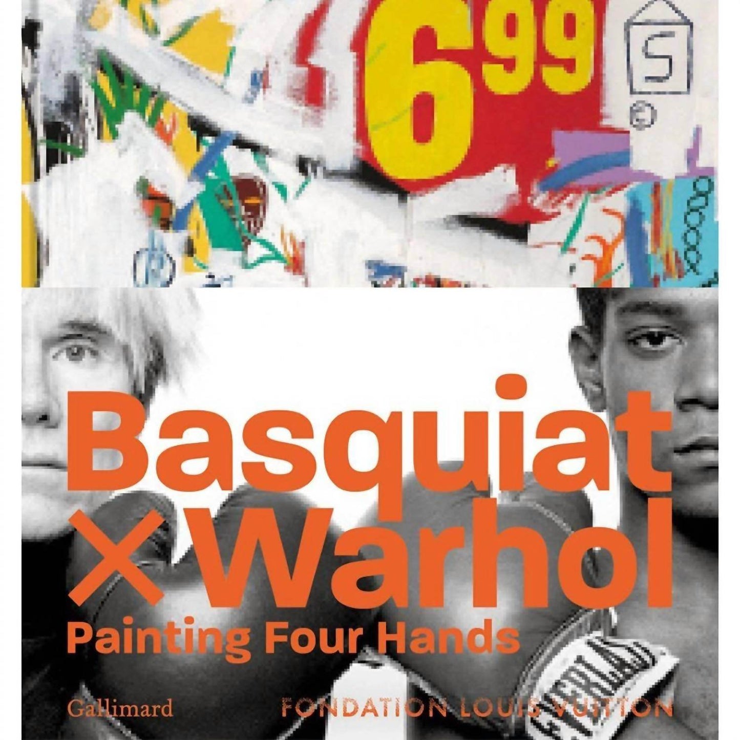 ACC Books - Basquiat X Warhol Paintings 4 Hands Hardcover Book - Rack Hunt -