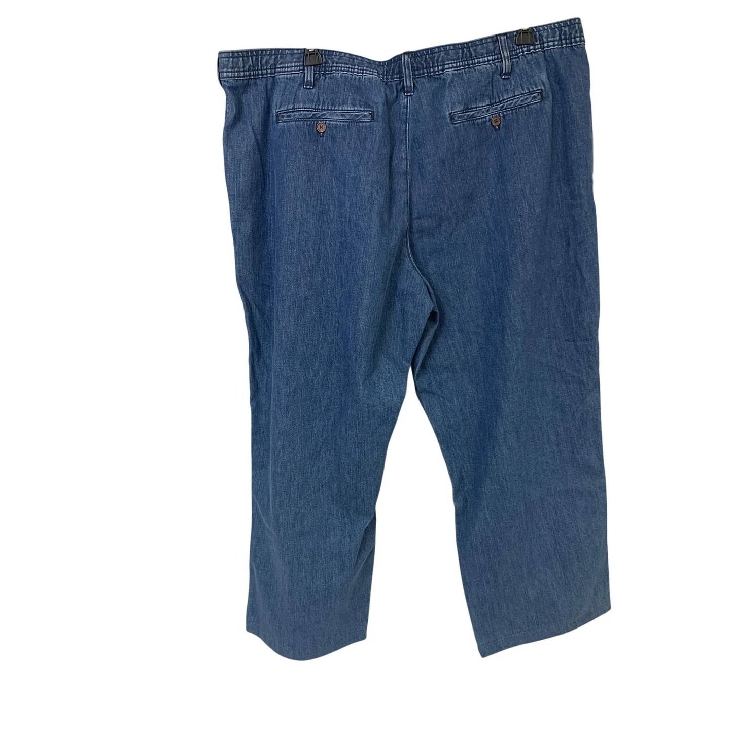 Women's Elastic Waist Drawstring Pull On Jeans - Plus