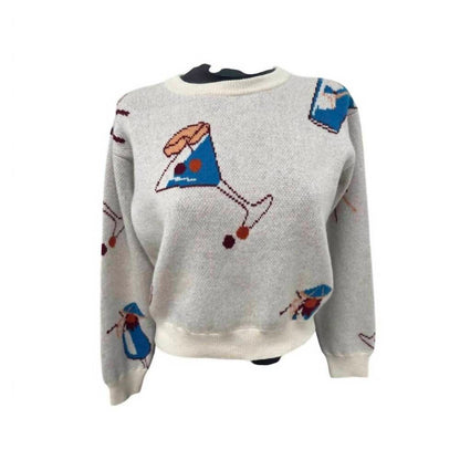 Women's Cashmere Cocktail Hour Crew Sweater
