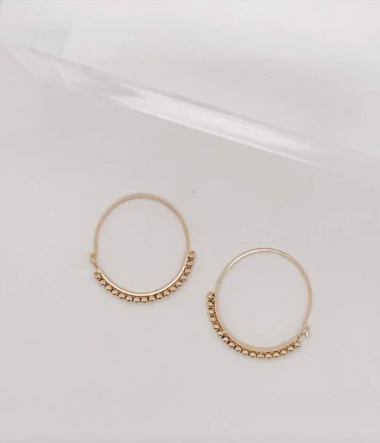 Sarah Briggs - Women's Emi Mini Hoop Earrings - Rack Hunt -