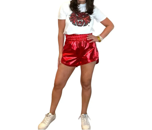 Belle Cher - Metallic Athletic Fit Short - Rack Hunt
