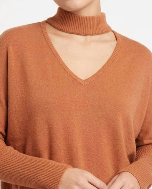 Oversized High Neck Sweater