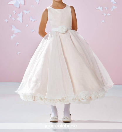 Toddler 3D Flower Hemline Fancy Dress