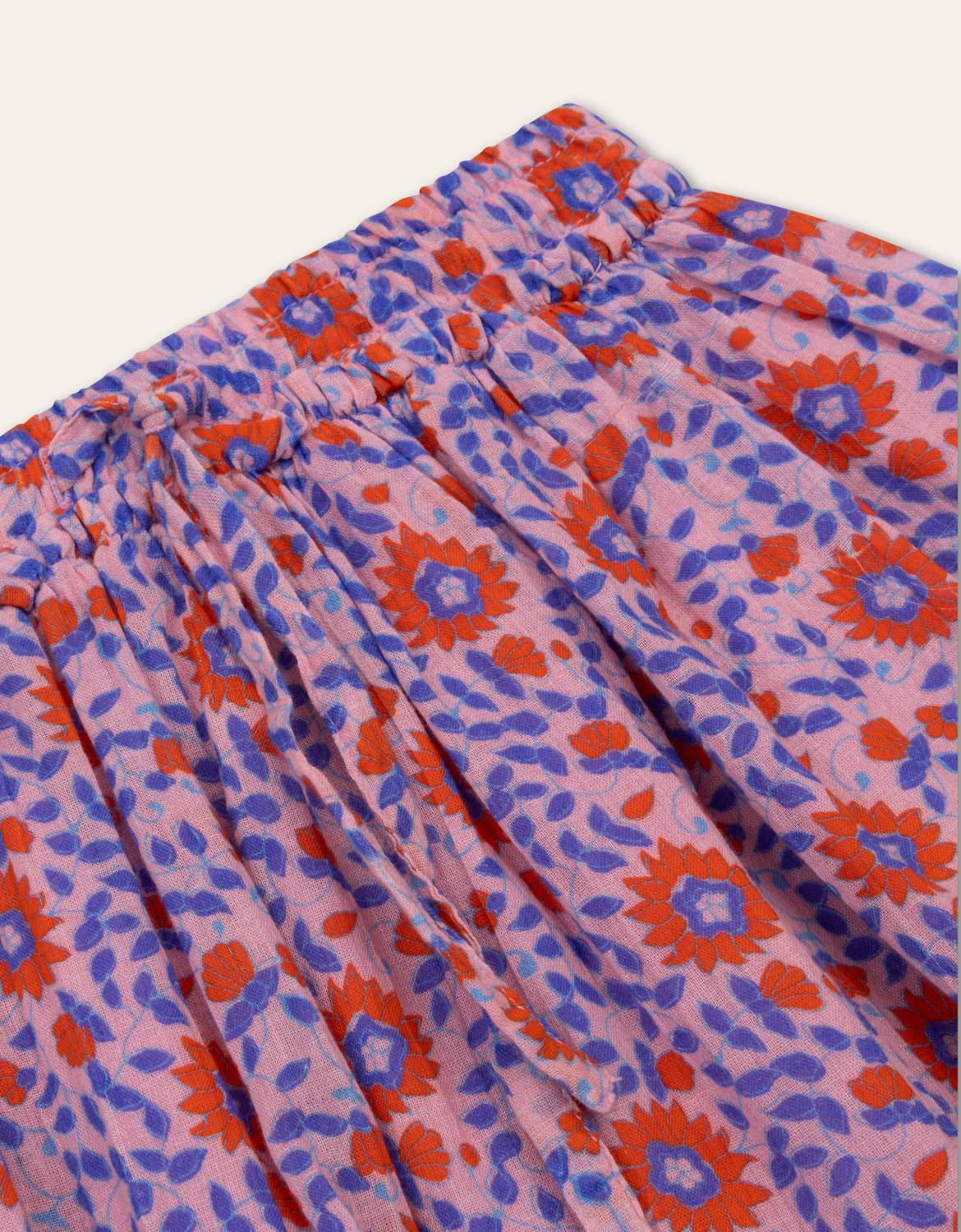Girl's Sunder Aop Floral Jaipur Garden Skirt