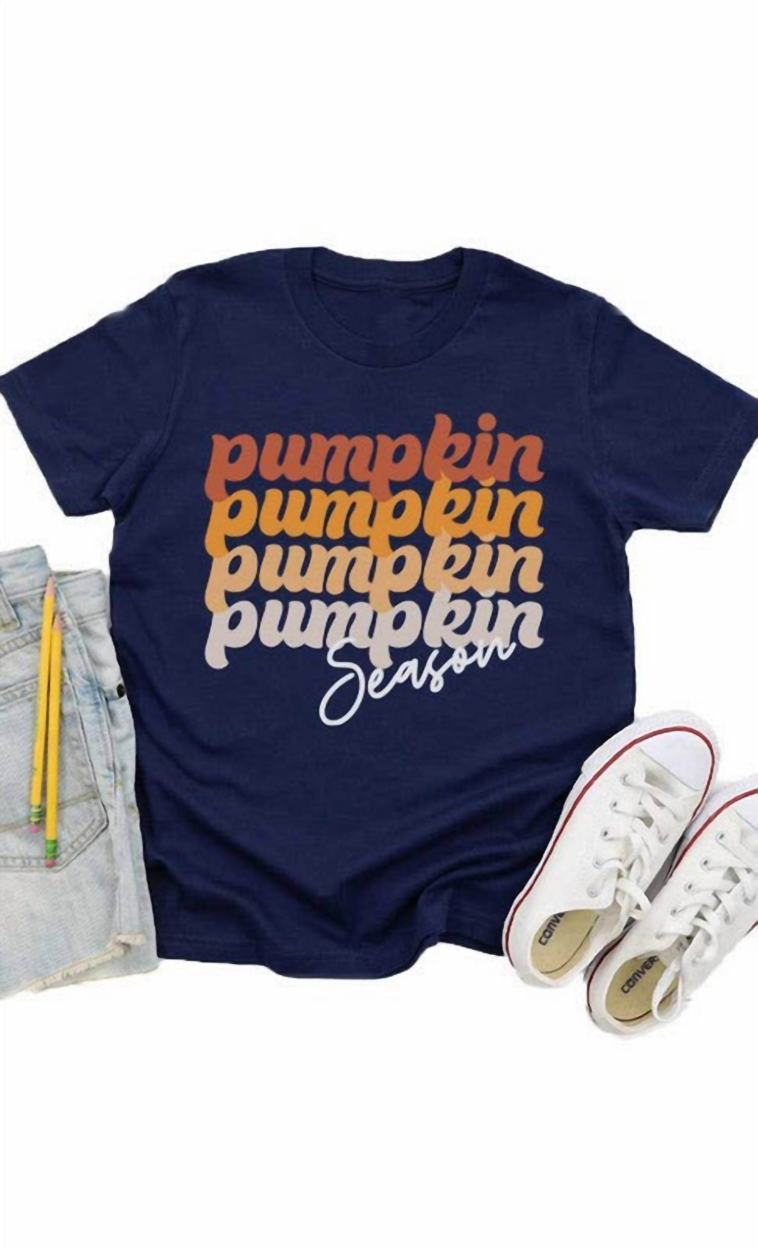 Tultex Apparel - Kids Pumpkin Season Graphic Tee - Rack Hunt -