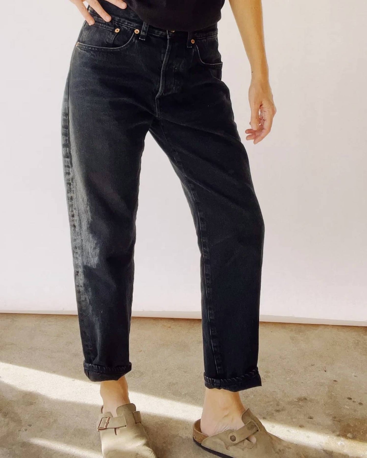 Loose Crop Jeans