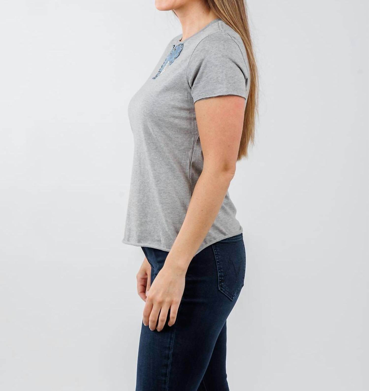 Suzy T - Women's Nina Double Heart Top - Rack Hunt