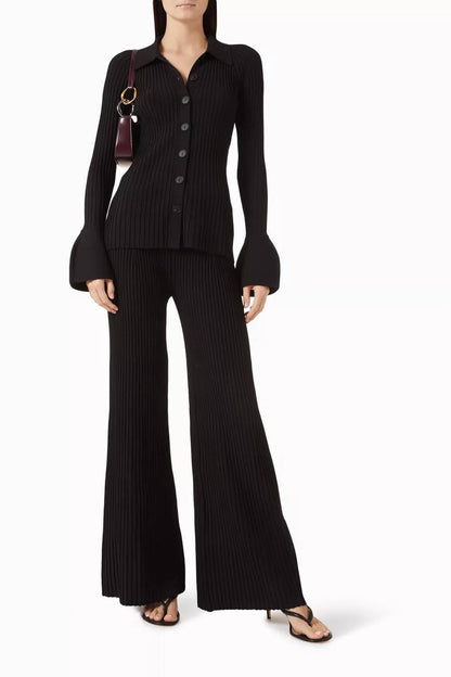 Olena Rib-knit Top