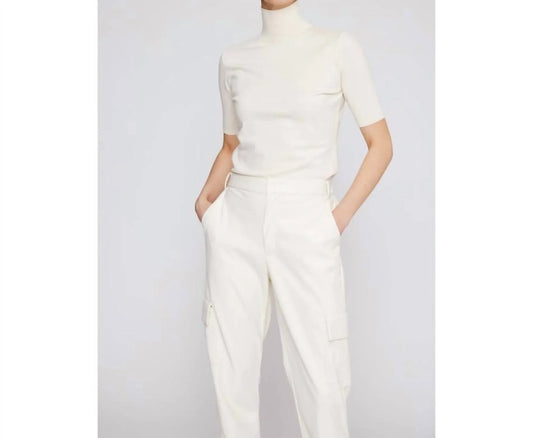 Amanda Maria - 3/4 Modal Turtleneck Top - Rack Hunt