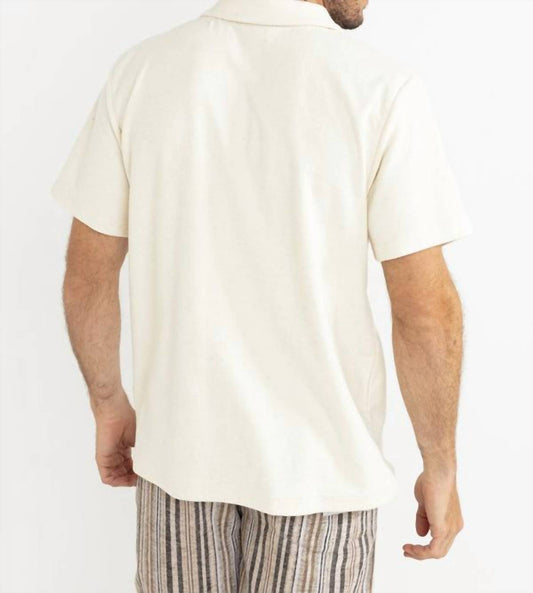 Vintage Terry Short Sleeve Polo