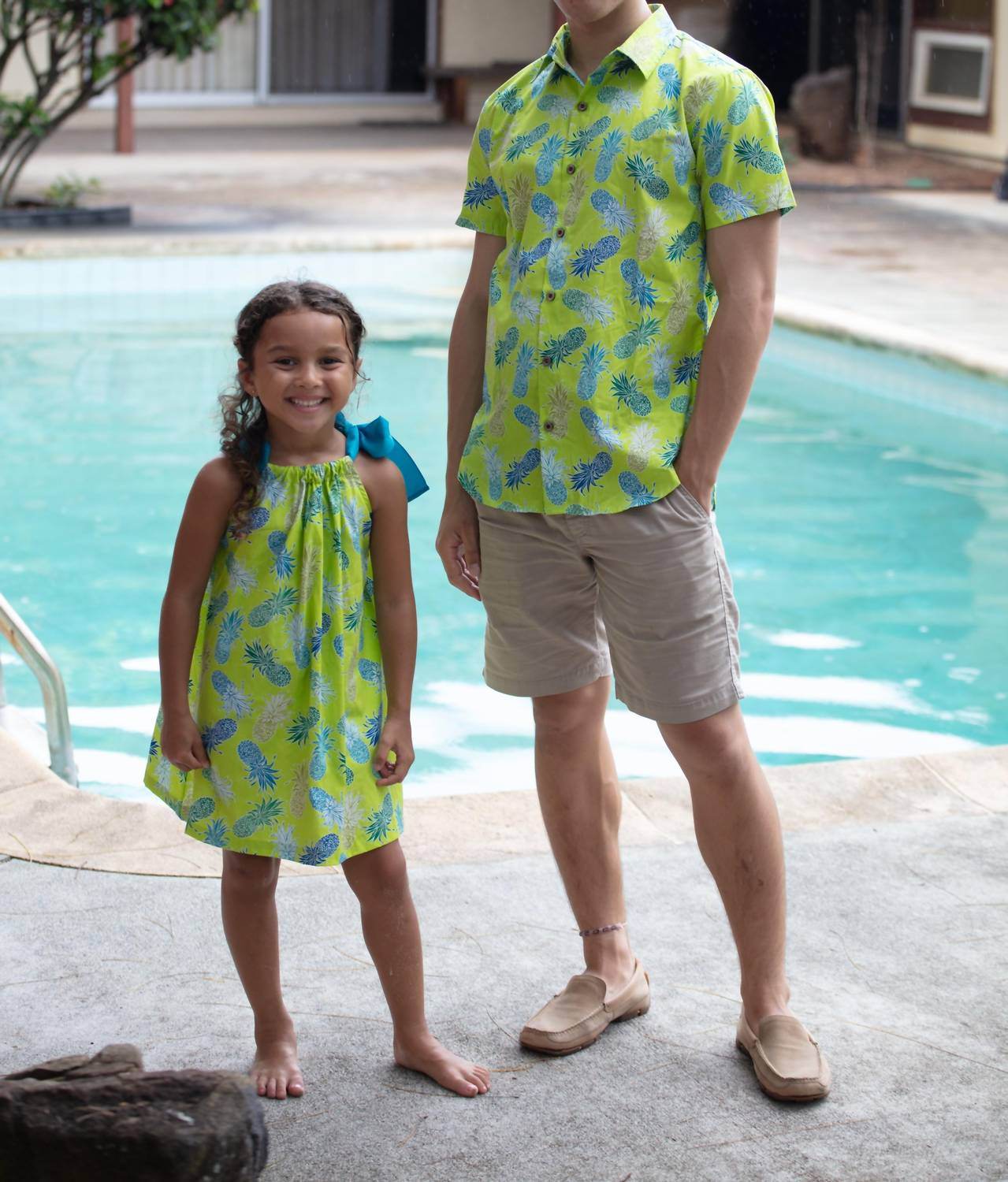 Coradorables - Girls Pineapples Signature Ribbon Dress - Rack Hunt -