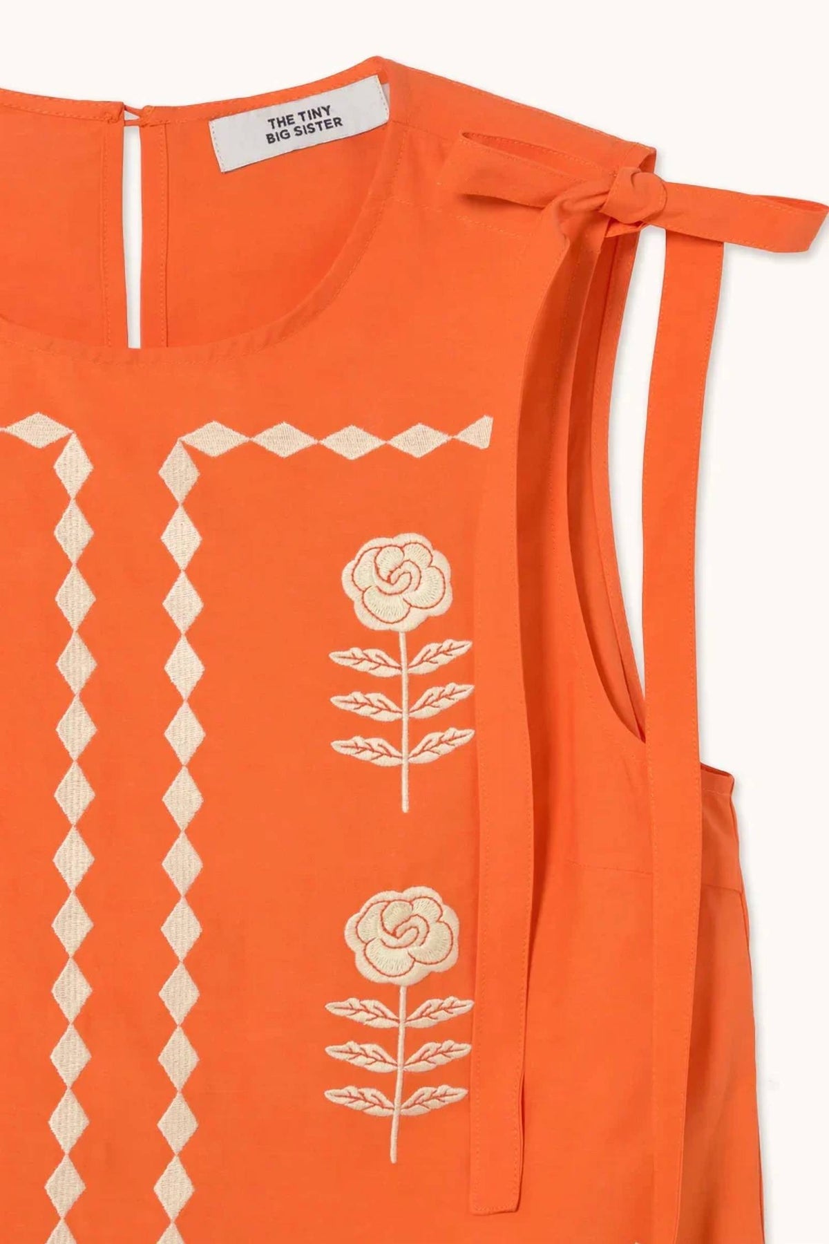 Women's Embroidered Sleeveless Top