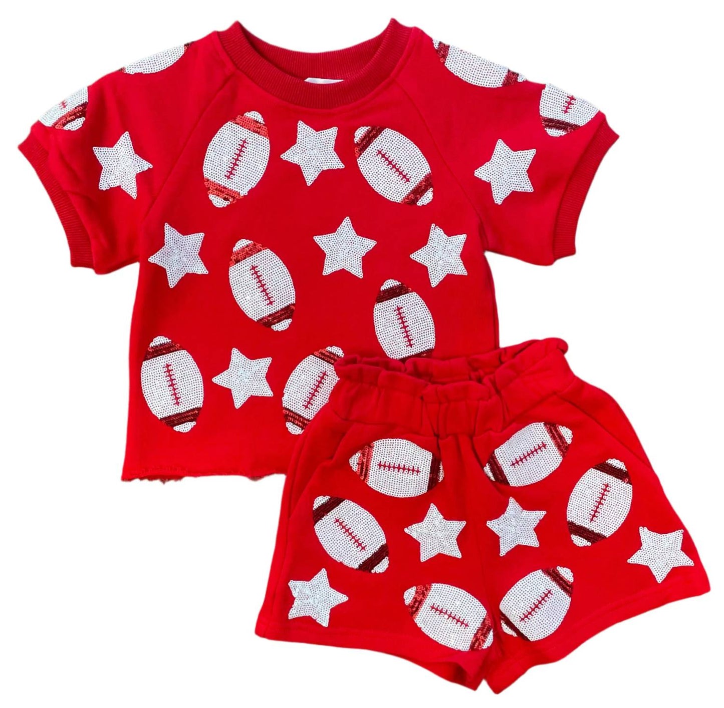 Girls Football Short Set